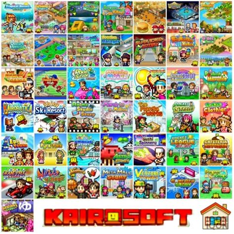 all kairosoft games.
